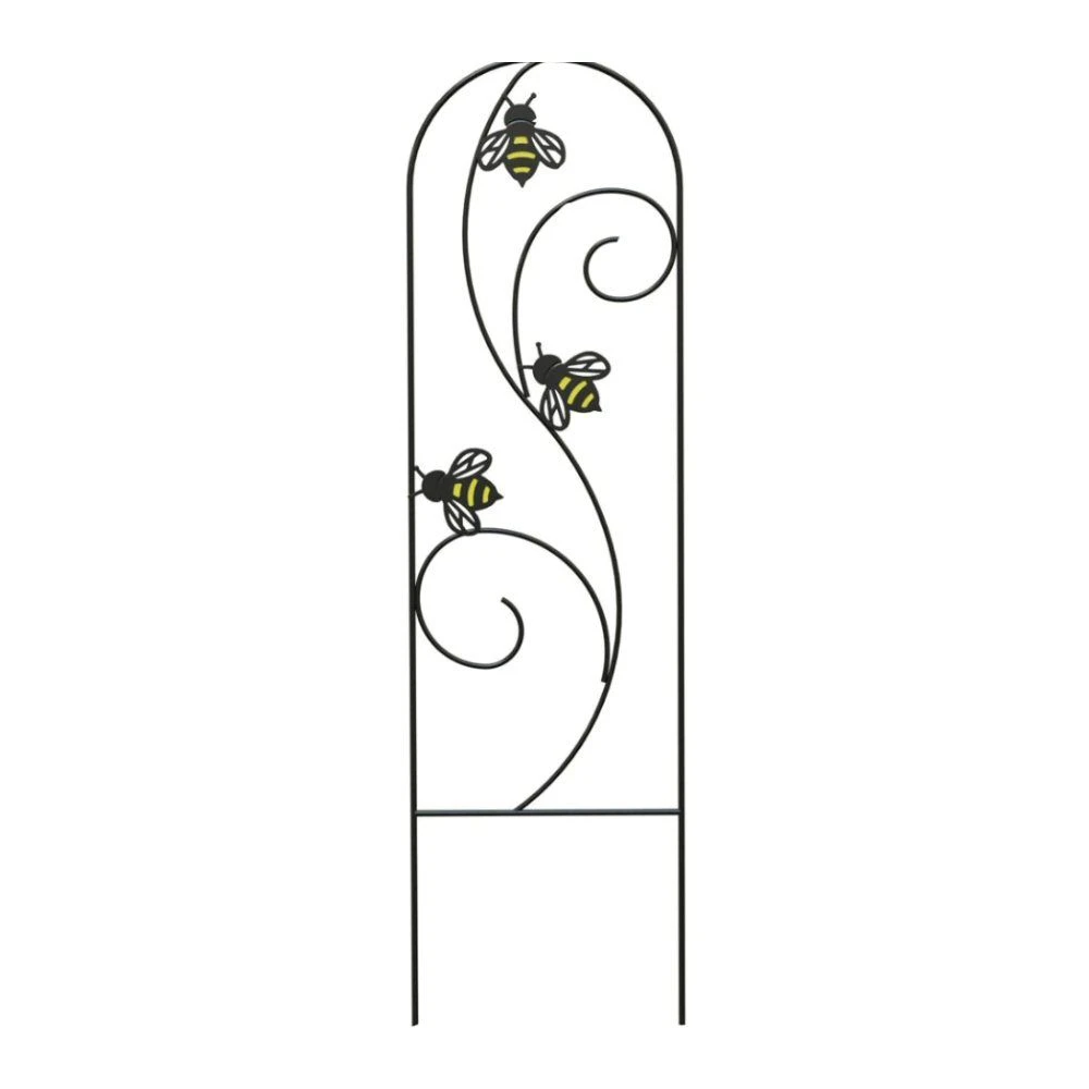 Panacea 36" Black 'Bee Concious' Trellis 1 Panacea 36" Black 'Bee Concious' Trellis