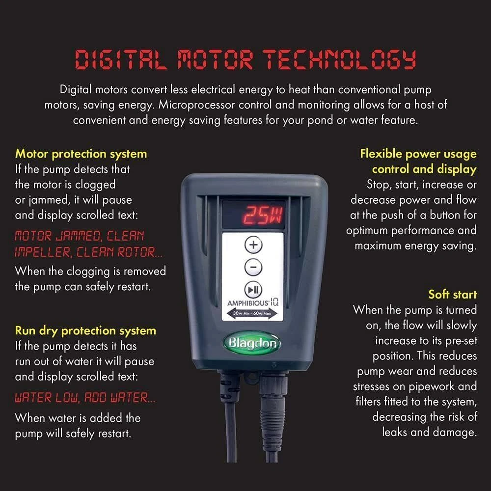 Blagdon Amphibious IQ 3000-6000 Pond Pump 3 Blagdon Amphibious IQ 3000-6000 Pond Pump - Image 3