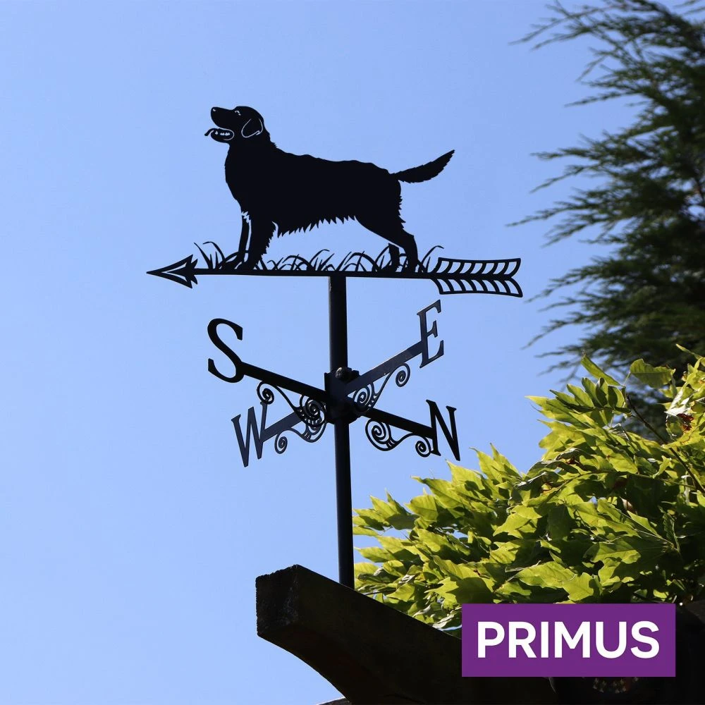 Primus Metal Golden Retriever Silhouette Weathervane 2 Primus Metal Golden Retriever Silhouette Weathervane - Image 2