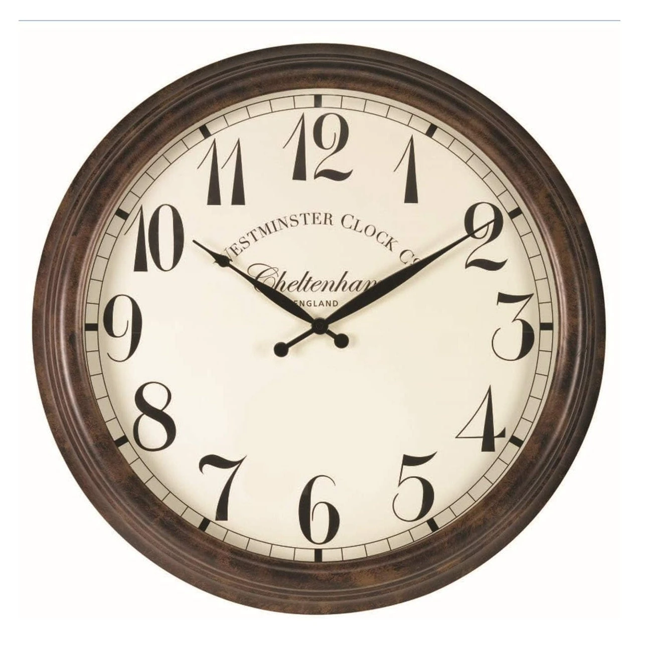 Outside In 23" Cheltenham Wall Clock 2 Outside In 23" Cheltenham Wall Clock - Image 2