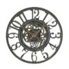 Outside In 12" Verdigris Newby Wall Clock