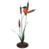 Vivid Arts 60cm Kingfisher On Metal Bulrushes - XMW-SC19-D