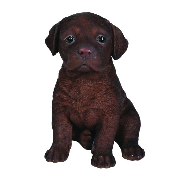 Vivid Arts 17cm Chocolate Labrador Puppy Pet Pals 1 Vivid Arts 17cm Chocolate Labrador Puppy Pet Pals