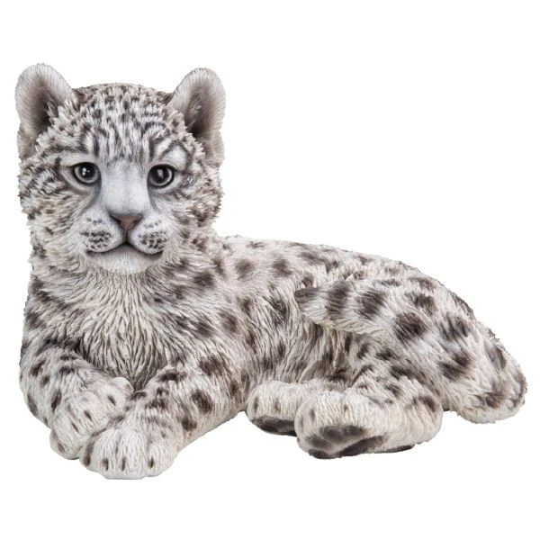 Vivid Arts 26cm Snow Leopard Cub - XRL-SLEP-B 1 Vivid Arts 26cm Snow Leopard Cub - XRL-SLEP-B