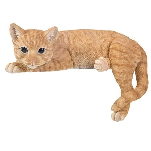 Vivid Arts 31cm Ginger Laying Cat - XRL-DC65-B 1 Vivid Arts 31cm Ginger Laying Cat - XRL-DC65-B